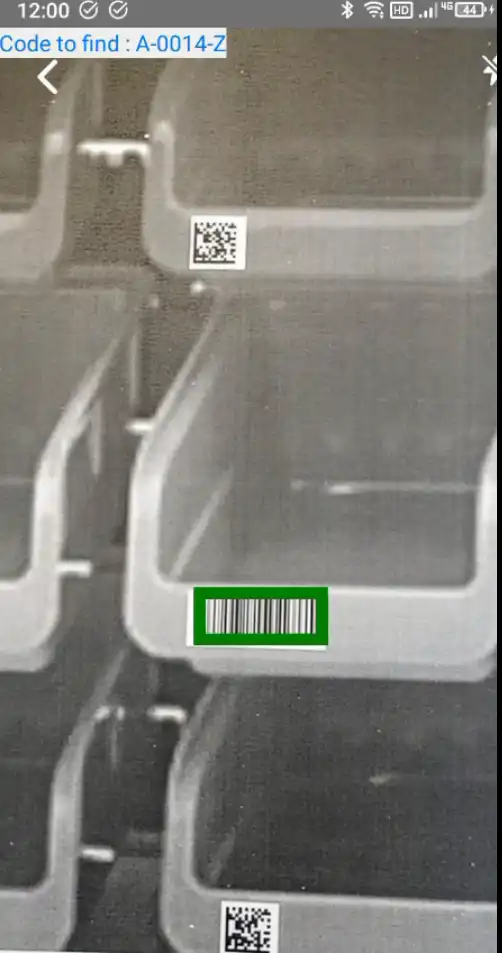Enhancements with augmented reality (AR) and rapid continuous barcode capture